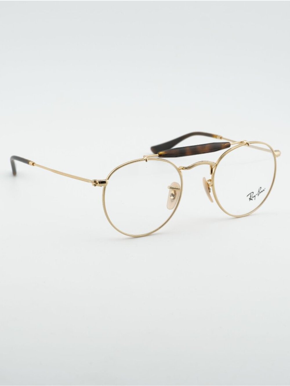 Ray Ban RX3747V 2500 Eyeglasses Gold 47mm Aviator Frame